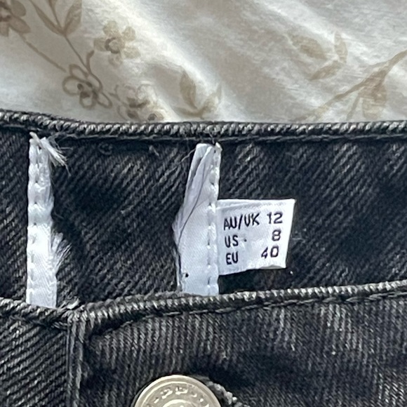 Laurena denim shorts black - Picture 5 of 5